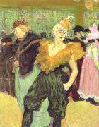  Henri  Toulouse-Lautrec Clowness Cha-u-Kao Germany oil painting artist
